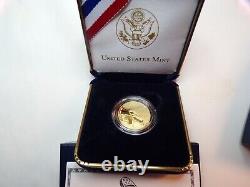 One 2012w Star Spangled Banner $5. Gold Commemorative Coin