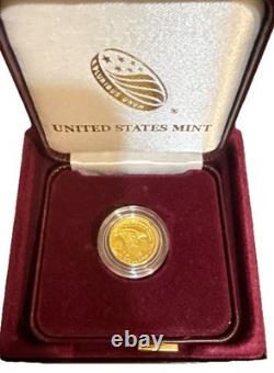 One 2018 1/10 American Liberty In Commemorative Box. Mintage 150,000