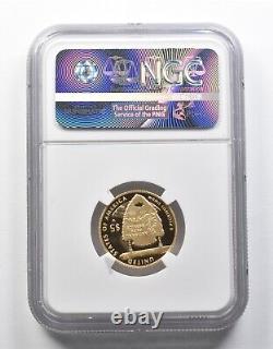 PF70 UCAM 2016-W $5 National Park Service Gold Commemorative NGC 2077