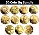 Patriotic Trump 50 Gold Coin Big Bundle 5 Full Sets