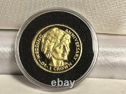 Pobjoy Mint London England Wedding Charles & Lady Diana 1981 Un-Circulated Coins