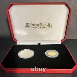 Pobjoy Mint London England Wedding Charles & Lady Diana 1981 Un-Circulated Coins