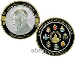 Pope Francis Commemorative Coin Proof Lucky Money Value $139.95