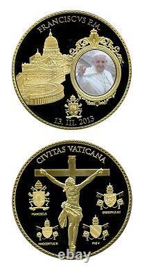 Pope Francis' Commemorative Coin Proof Lucky Money Value $139.95