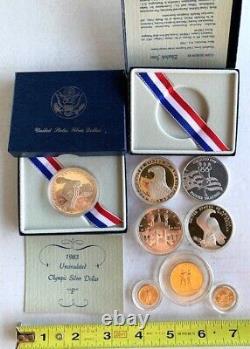 Proof 1984 W $10 Summer Olympic Commemorative Gold Coin