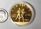 Proof 1984-w Olympic $10 Gold Coin 0.48375 Oz Of Gold No Box Or Coa