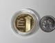 Proof 2001-w Capitol Visitors Center $5 Gold Commem 0.24187 Oz No Box Or Coa