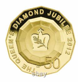 Queens Diamond Jubilee 3 Coin Gold Set