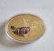 Robert E. Lee Oval Commemorative Coin Proof Heros Of The Confederacy Oval Coin