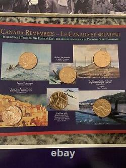 Remembrance Day Gold Plated Coin Tokens, Remberance Day