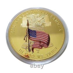 STAR-SPANGLED BANNER COLOSSAL COMMEMORATIVE COIN (2.75x0.16)