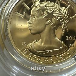 SUPERB GEM BU 2018-W American Liberty High Relief Proof 1/10 oz Gold OGP & COA