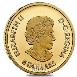 Sale Price 2021 Canada 1/20 oz Triumphant Dragon Proof Gold Coin. 9999 Fine