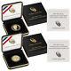 Set Of 2 2016-w $5 Gold Mark Twain Commemorative Proof & Unc. With Ogp