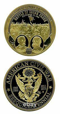 Sheridan's Valley Campaign Colossal Commemorative Coin Proof Value $129.95