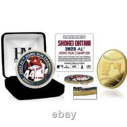 Shohei Ohtani 2023 AL Home Run Commemorative Gold Coin