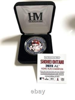 Shohei Ohtani 2023 AL Home Run Commemorative Gold Coin