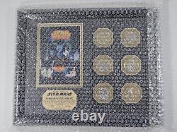 Star Wars Disney Weekend Commemorative Coin Set 24K Gold Overlay Coin LE 140/250