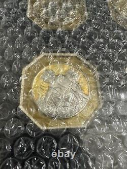 Star Wars Disney Weekend Commemorative Coin Set 24K Gold Overlay Coin LE 140/250