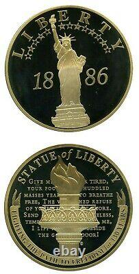 Statue Of Liberty 1886 Jumbo Commemorative Coin $139.95