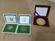 Tokyo 1964 Olympics Commemorative Coin Set Gold & Bronze Medals Case