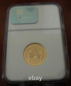 US 1991-1995 W Gold $5 NGC PF69UC World War II 50th Anniversary