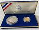 Us Constitution 1987 Coin Set With One $5 Gold Coin And One $1 Silver Coin