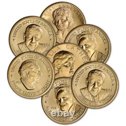 US Gold 1/2 oz American Arts Commemorative Medal BU Random Date