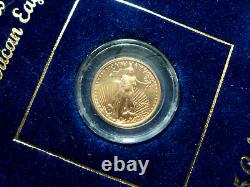 US Mint 2001 1/10 $5 GOLD American Eagle Coin Looks BU Uncirculated Example