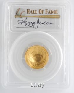 US Mint 2014-W $5 Gold Baseball Commemorative PCGS MS70 Reggie Jackson Signed
