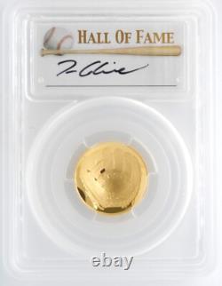 US Mint 2014-W $5 Gold Baseball Commemorative PCGS PR70DCAM Tom Glavine Signed