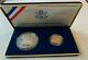 Us Set Of 2 Coins 1 And 5 $ Constitution 200 Anniversary Gold +silver Coin 1987