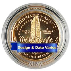 U. S. $5 Gold Commemorative Random Year Proof or Uncirculated