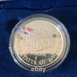 U. S. Mint 1987 Proof Gold Commemorative Coin Set U. S. Constitution Bicentennial