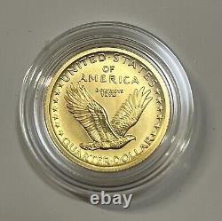U. S. Mint 2016-W Standing Liberty Quarter Centennial Gold Coin with COA (16XC)