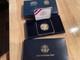 U. S. Mint Gold First Flight Wilber/orville Wright $10 Gold Coin. 4838 G Gold