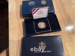 U. S. Mint Gold First Flight Wilber/Orville Wright $10 Gold Coin. 4838 G Gold