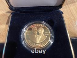 U. S. Mint Gold First Flight Wilber/Orville Wright $10 Gold Coin. 4838 G Gold