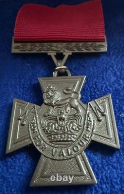 Victoria Cross Gold Fully Layered 24 Carat Commemorative Set In Case with COA