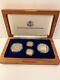 Vintage 1987 Us Constitution 4-coin Commemorative Set 2 Gold & 2 Silver With Coa