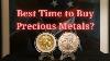 When Is The Best Time To Buy Gold U0026 Silver