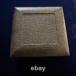 1776-1976 George Washington. Boîte et certificat de pièce commémorative en or fin de 500.