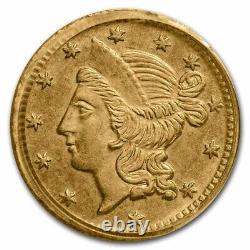 1856 Liberty Round 50¢ Or Ms-63 Pcgs (bg-434) Sku#253114