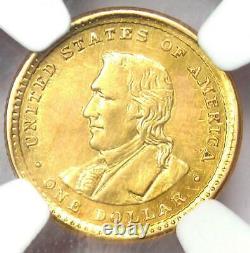 1904 Lewis & Clark Gold Dollar G$1 Certifié Ngc Au Détail Rare Coin