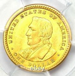 1905 Lewis & Clark Gold Dollar G$ Certifié Pcgs Ms61 (bu Unc) Rare Coin