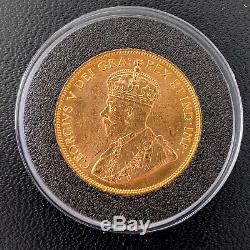 1913 Gold Reserve Canada $ 10 Dollar Banque Du Canada Coin Presse Attrayant