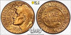 1915-S Gold Commémoratif $1 Exposition Panama-Pacific PCGS AU58? PQ+++