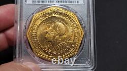 1915-S Pan-Pac Octagonal Or $50 PCGS MS 64