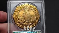 1915-S Pan-Pac Octagonal Or $50 PCGS MS 64