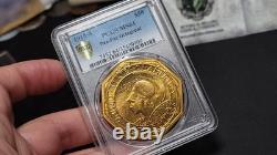 1915-S Pan-Pac Octagonal Or $50 PCGS MS 64